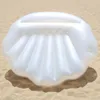 Luftinflationsleksak Uppblåsbar Seashell Pool Floats med Pearl Ball Diversity Pool Floating Chair for Swimming Pool Summer Beach Party For Adults 230614