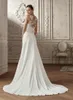 Robe de mariée dentelle Appliques robes de sirène 2023 pour les femmes sur mesure mancherons bouton dos nu robes de mariée Robes de mariée