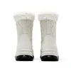 Boots Winter High-top Cotton Ladies Plus Velvet Thick Warm Snow Fashion Outdoor Comfortable Cold-proof Shoes