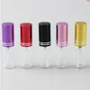 300 x 5ML Travle Empty Glass Perfume Bottle With Aluminum Sprayer 5CC Parfum Atomizer 5ml Travel Refillable Atomizerhigh qty Fnrts