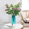 Decorative Flowers Home Decor Nordic Artificial Rose Simulation Christmas Wedding Decoration Room Indoor Tabletop Ornaments Creative Gift