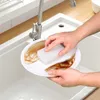 New 3pcs Spazzola per la pulizia della spugna da cucina Gomma ad alta densità Spugne per la pulizia della pulizia della casa per strumenti per la pulizia del bagno della cucina Gadget