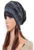 Berets Coffee unisex dames heren gebreide baggy beanie hoed winter warme oversized skipap