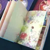 Children And Girls Cute Retro Heart-hand Ledger Color Inner Page Illustration Diary This Art Exquisite Note Sticker Book