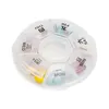 Nieuwe Pillendoosje Container 7 Grids Draagbare Wekelijkse Pillendoosje Opbergtas Mini Geneeskunde Organizer Tablet Dispenser Splitters