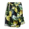 Męskie szorty Luclesam Hawajskie kwiatowe szorty plażowe luźne pięciopunktowe spodnie cienki letni moda prosta męska męskie szorty 230615