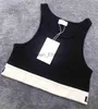 Damska koszulka damska koszulka damska damska ubrania z czołgiem damskie designerka t-koszulka czarna biała litera lato letnie damskie damskie ubrania rozmiar s-l camis tops femme j230615