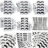 أدوات المكياج 3D Mink Eyelashes بالجملة 510203050 صناديق الرموز الطبيعية الطبيعية الطويلة 3D Lash Book Fluffy Cilio Cils H13 H16 230614