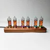 Bureau Tafelklokken Voormalige Sovjet IN 14 glow tube klok elektronische buisklok NIXIE CLOCK Wijzerplaat en plug Bluetooth controle aanraakknop 230615