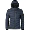 stone jacket island Brand Designer Winter Men's Down Parka Top Quality Classic Down Hooded Women's Feather Thickened Windproof stone-island