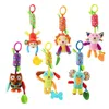 Rattles Mobiles Good Quality born Baby Plush Stroller Cartoon Animal Toys Hanging Bell Educational 024 Months 230615