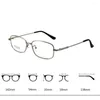 Okulary przeciwsłoneczne Modna pamięć retro tytanowa rama przeciw blu lekkie Ultralight Czytanie okularów mężczyzn Kobiety 1,0 1,5 1,7 2,0 2,5 3 3,5 4