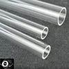 Douchegordijnen 6 stuks Acryl Clear Tube OD80X2X1000MM Geëxtrudeerde Led Lamp Plastic Pijp PMMA Perspex Buizen Gordijn Polen