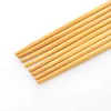 New 1 Pairs Traditional Vintage Reusable Chopsticks Chinese Classic Wooden Handmade Natural Flower Bamboo Chopsticks Sushi Tools