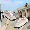 Designerskor Kvinnor Sneakers Casual Shoes Tennis Canvas Trainers Low Top Letter Printing Brodery Sneaker Platform G Luxury Outdoor Trainer Storlek 35-45