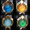 Nyckelringar Genshin Impact Trinket Mondstadt Liyue Sumeru Fatui Vision of God Keychains Anime Accessories Bag Pendant Key Rings High Quality 230614