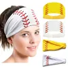 Super Softbal Sport Sweat Ball Hoofdbanden Meisjes Yoga Fitness Vrouwen Haaraccessoires Haarband Hardlopen Honkbal Haarband