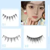 Makeup Tools Transparent 3D Lashes AM Shape Spikes Cluster Eyelash Mix Extension Individual Natural Wispy DIY Premade Fan Korean 230614