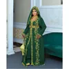 Vêtement Ethnique Mariage Bleu Royal Farasha Abaya Costume Ramadan Robe à Dubaï Maroc