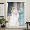Gardin abstrakt konst voile gardiner för sovrum tyllfönster vardagsrum rena persienner draperier 230615