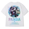 Men's T-Shirts Funny Panda Printed Men Tshirt Summer Comfortable Loose T Shirts Y2K Streetwear Oversized Tee Shirts Hip Hop Fashion T-Shirts 230615