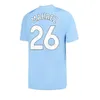 22 23 24 HAALAND SOCCER JERSEYS GREALISH MANS CITIES MAHREZ Fans Player Version DE BRUYNE FODEN 2024 2023 Fußball Tops Shirt Kinder Kit Sets 674