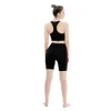 Бюстгальтера для бюстгальтера средней поддержки йога спортивное белье в нижнем бельем Shock Proof Women Женское спортзал беспроводной йога фитнесер