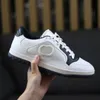 23SS NYA MENS MAC80 Sneaker Shoe Slåsande broderi svartvitt läder retroinspirerad sneaker design kvinnor mac80 sneaker storlek 35-45 med låda