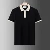 Summer Men Designer Polo Shirts Italy Designer Cotton Polo Clothes Fashion Hip Hop Casual Business Work Sports High Street Letter Print Embroidery Mens Polos Shirts