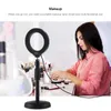 Flitskoppen 4,7 inch USB wit licht LED Pography Ringlicht voor YouTube Live make-up Fill Selfie Ring Luces Lamp