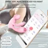 Brinquedo sexual massageador sem fio bluetooth g spot vibrador vibrador para mulheres wearable pantis app controle vibratório 18 feminino buceta língua lambendo vibradores