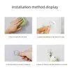 New 20Pcs Transparent Wall Hooks Hangers Waterproof Self Adhesive Keys Storage Hanger For Kitchen Bathroom Door Home Organizer Hooks