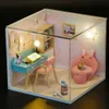 Архитектура/DIY House Dollhouse Miniature Self -Complected Colls House Play Set Set Рождественский подарок 230614