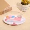 Kids Baby Nail Trimmer Electric Baby Manicure Pedicure Nail Clippers Cutter Scissors Care Set New Born