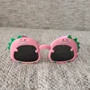 Lunettes de soleil animaux mignons enfants belle usine de cadre de dinosaure en gros