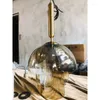 Pendant Lamps Lamp Led Art Chandeler Light Modern Amber Glass Industrial Vintage Suspension Hanging Dining Bedroom Decor Copper