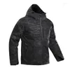 Herrenjacken M65 Militärische Taktische Jacke Herren Wasserdichter Windjacke Hoodie Sport Multi Pocket