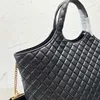 Designer extra large embellished quilted leather tote Women Luxury Fashion Bags High Quality Capacity Ladies Casual Shopping Handbags Give Away Small Coin Purse