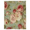 Deken Peony Flower Blanket Bed Cover Flanel Fleece Gooit Travel Cover Wrap Gepersonaliseerde Duurzame Zachte Warme Stoel Hall Home Blanket R230615