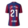 23/24 LEWANDOWSKI ANSU FATI Soccer Jerseys 2023 FERRAN R. ARAUJO CHRISTENSEN PEDRI GAVI GUNDOGAN JOAO FELIX maillots Barcelona football shirt kids kit uniform