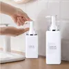 300 ml 400 ml 500 ml transparent/vit plast tom flaska avancerad schampo fyrkantig flaskor duschgel lotion pump sub-flaskan hrxsx