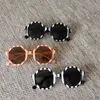 Zebra Stripes Rame Fashion Kids Octagon Sunglasses Factory Wholesale