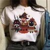 Women's T-Shirt T-shirts Women Anime Print grunge Loose Steampunk Tee Gothic Female Harajuku Summer Clothing E-Girl Kawaii y2k aesthetic top 230615