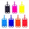 Credit ID Bag Silicone Lanyards Neck Necklace Sling Card Holder Strap For iPhone X 8 Universal Mobile Cell Phone