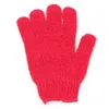 DHL Livraison Gants De Bain À Cinq Doigts Brosses Maison Épaissie Respectueux De La Peau Exfoliant Nylon Gommage Dos Serviette En Gros GG