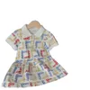 Baby Girls Designer Dress Kids Clothing Sets Girls Skirt Childrens Classic Clothes Sets Girls Letter Dresses Polo Dress