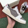 2023 Authentic Fragment 1 Athletic Shoes High OG Reverse Black Phantom Military Blue WMNS Olive Playstation Women Sail Mocha Sneakers With Box