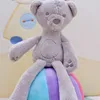 Rattles Mobiles Söt baby Crib Stroler Toy Rabbit Bunny Bear Soft Plush Infant Doll Mobil Bed Pram Kid Animal Hanging Ring Color Random 230615