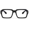 Gafas de sol Black Square Mens Reading Gafas Diseñador de marca Anti Blue Light Transparent Sevasses Frames Fashion