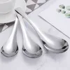 Новая 1 % суп из нержавеющей стали Spoon Короткая ручка кара Soup Spoon Spoon Dessert Dessert Spoon Hoveware Dableware Кухонные гаджеты